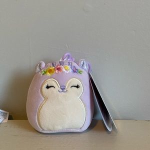 Sydnee the Squirrel Easter Clip Sqishmallows